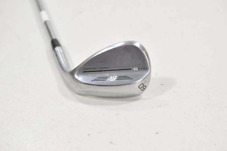 Titleist Vokey SM9 Tour Chrome 60-04L Wedge Right BV Steel #230187