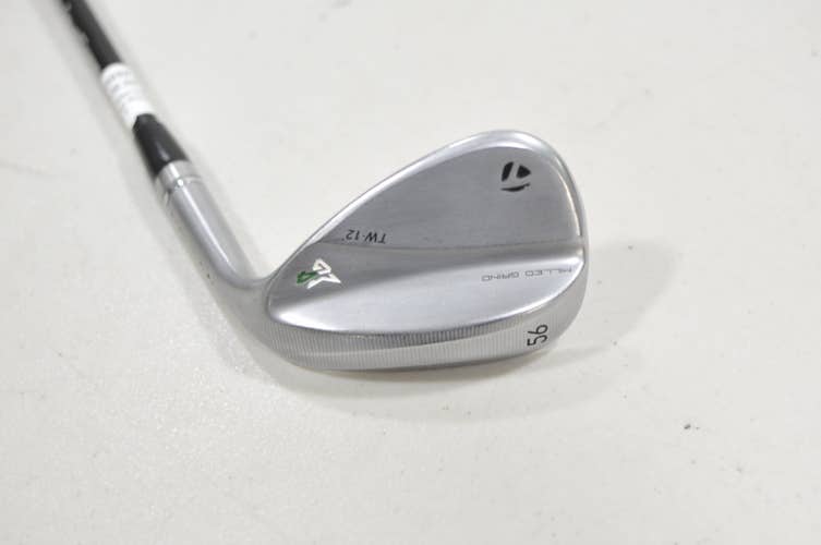 TaylorMade Milled Grind 4 Tiger Woods 56-12TW Wedge Stiff RH Axiom 75g #229888