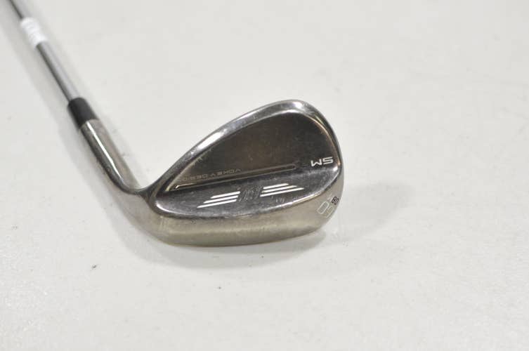 Titleist Vokey SM9 Brushed Steel 60-08M Wedge Regular RH AMT Black R300 #230186