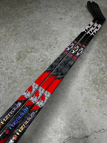3 PACK 75 Flex P28M True Hzrdus Smoke Senior True Left Hand Team Canada Pro Stock (New)