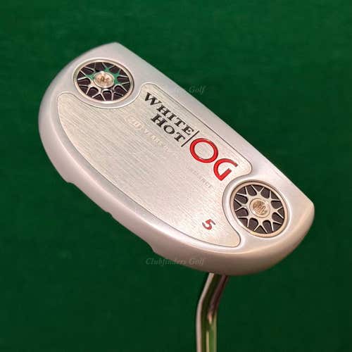 Odyssey White Hot OG 5 34" Single-Bend Putter Factory Stepless Steel w/HC