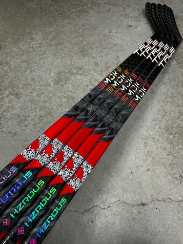 5 PACK 75 Flex P28M Hzrdus Smoke Senior True Left Hand Team Canada Pro Stock (New)
