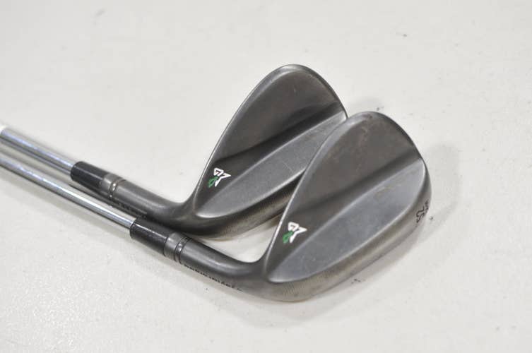 TaylorMade Milled Grind 4 Black 52, 56 Wedge Set RH DG Tour Issue 115 #230282