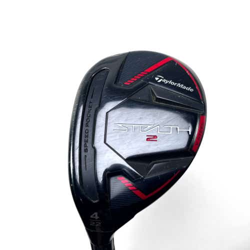 LEFTY TaylorMade Stealth 2 4 Hybrid 22* Fujikura Ventus Red TR HB 7-S Stiff LH
