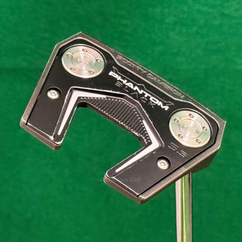 Scotty Cameron Phantom Black 5.5 34" Jet-Neck Putter w/SuperStroke & HC