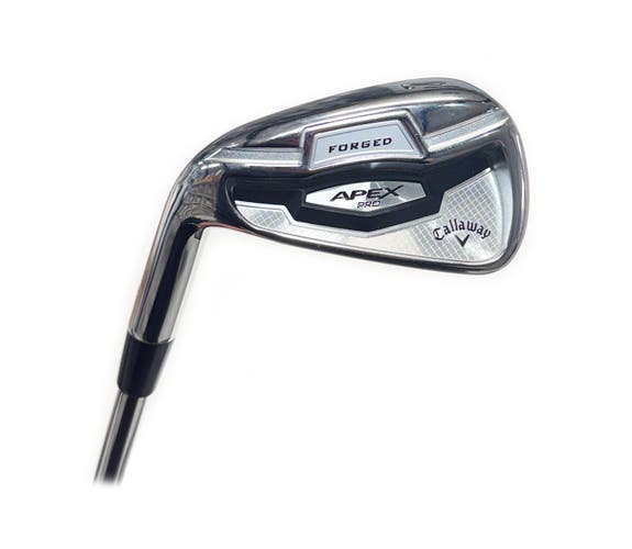 LH 2019 Callaway Apex Pro Forged Single 7 Iron Steel Project X 6.0 Stiff Flex