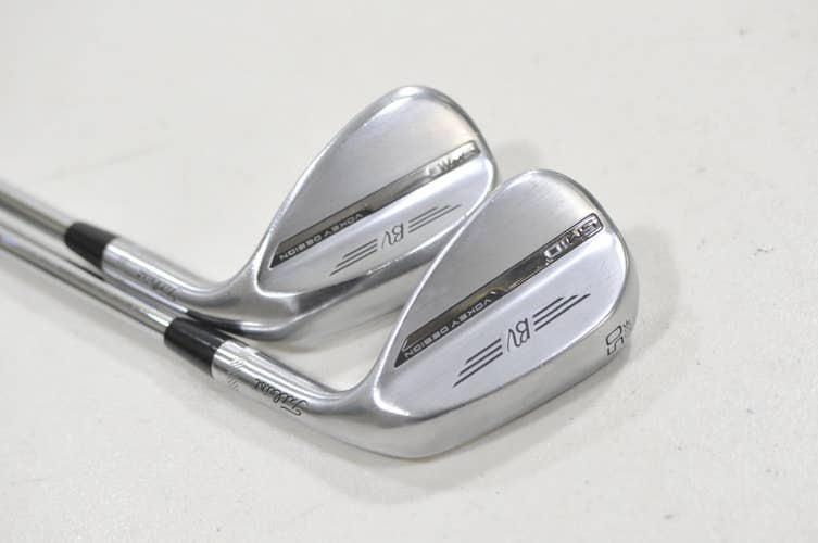 Titleist Vokey SM10 Tour Chrome 50, 54 Wedge Set Right BV Steel #229879