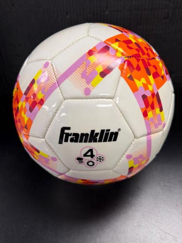 Used Franklin ALL WEATHER All Size Soccer Ball White 4 11849-S000045686