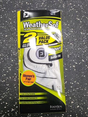 Used Foot Joy Womens Golf Glove White LG 11849-S000045642