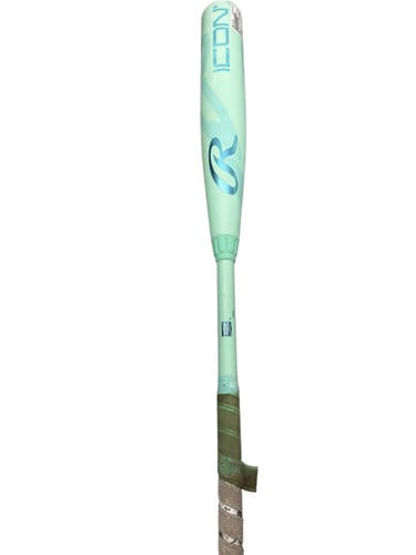 Used Rawlings RBB6I3 BB/SB High School -3 Bat Turquoise 33" 11835-S000214225
