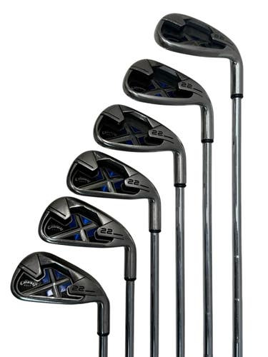 Used Callaway X22 Mens Iron Set RH 5I-PW 11835-S000210533