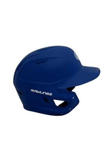 Used Rawlings MACH SR Batting Helmet No Mask Royal Blue One Size 11692-S000159292