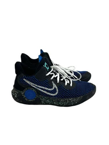 Used Nike KD Basketball Shoes M Black And Royal Blue Senior 8.5 11692-S000159290