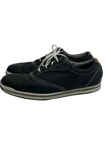 Used Foot Joy CONTOUR Mens Golf Shoes Black Senior 13 11692-S000159284