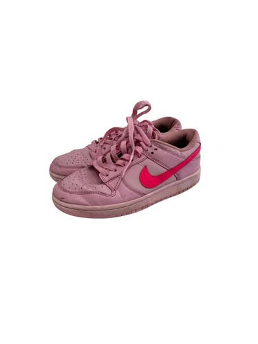 Used Nike DUNK Basketball Shoes Y Pink Junior 05.5 11692-S000159306