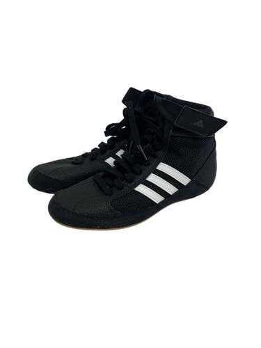 Used Adidas HVC Wrestling Shoes Black Junior 02 11692-S000159336