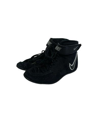 Used Nike SPEEDSWEEP VIII Wrestling Shoes Black Junior 03 11692-S000159337