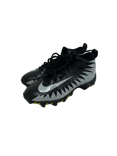 Used Nike ALPHA MENACE SHARK Jr FB Cleats Black Junior 04.5 11692-S000159347