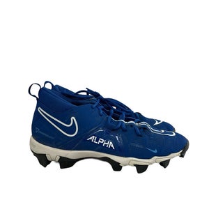 Used Nike ALPHA MENACE 3 SHARK Adult FB Cleats Royal Blue Senior 9 11692-S000159362