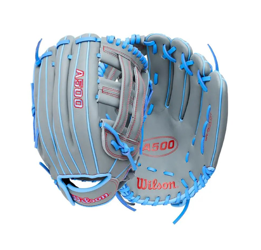 New Wilson A500 BB/SB Glove RH Throw None 12" 11692-WILWBG08701RT12