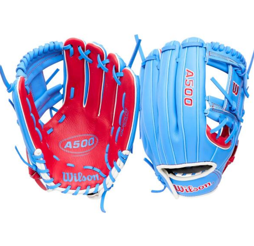 New Wilson A500 BB/SB Glove RH Throw None 11 1/2" 11692-WILWBG08601RT115