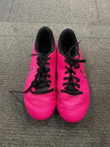 Used Nike TIEMPO CLEATS Soccer Cleats Pink Senior 5 11614-S000242102
