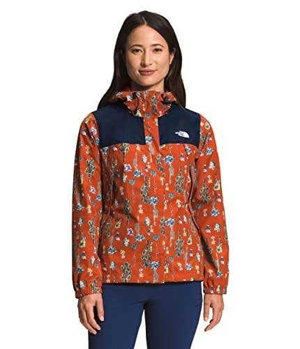The North Face Antora NF0A7QEUIQX Women's Navy Rusted Bronze Jacket XS NCL324