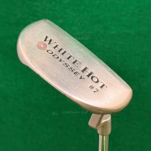 Odyssey White Hot #7 34" Plumbers-Neck Mid-Mallet Putter Golf Club