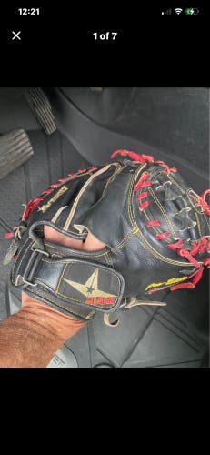 All Star Pro Elite CM3000 RH Catcher's Baseball Glove 33.5" (Used)