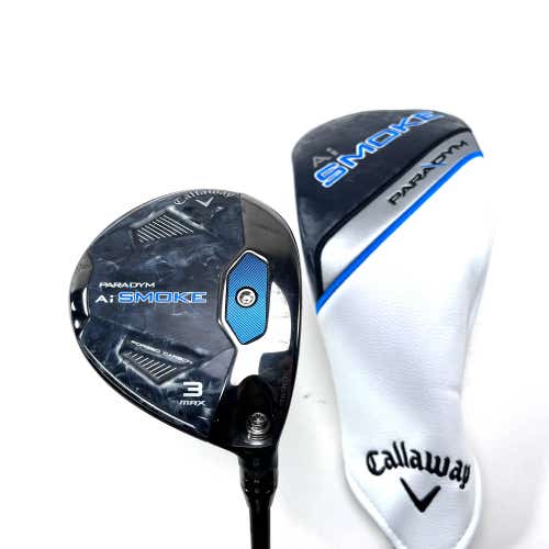 Callaway Paradym Ai Smoke Max 3 Fairway 15* Tensei Blue AV Xlink Reg RH HC