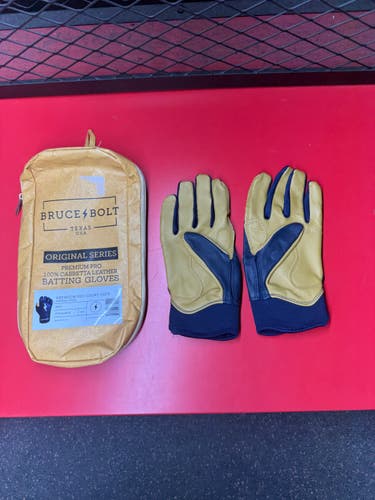Youth XL Original Series Batting Gloves (New) Navy
