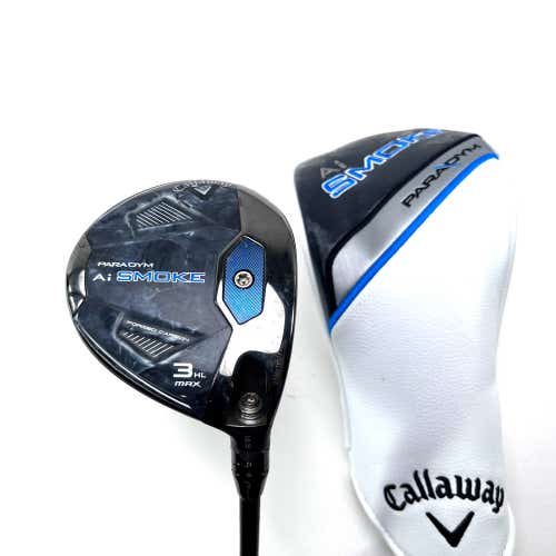 Callaway Paradym Ai Smoke Max 3 Fairway 16.5* Cypher Forty 4.0 40g Ladies RH HC