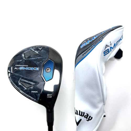 Callaway Paradym Ai Smoke Max 5 Fairway Wood 18* Tensei Blue AV Xlink Reg RH HC