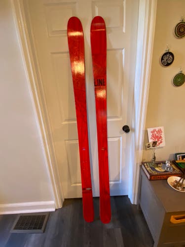 2015/16 Line Supernatural 92, 186 cm All Mountain Skis Without Bindings (Used)