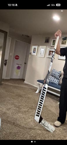 Senior Warrior Ritual RV3i Regular Goalie Stick 25" Paddle (Used)