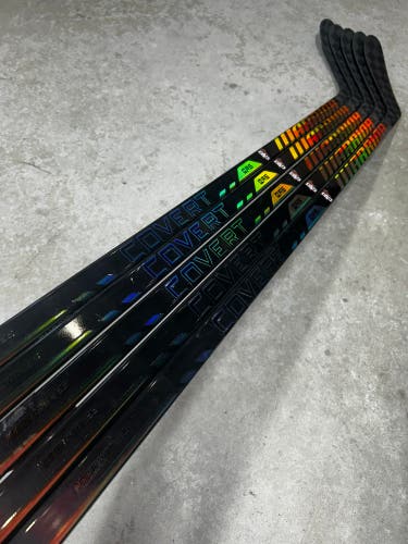 5 PACK 80 Flex P28 Senior Warrior Covert QR6 Pro Left Hand Hockey Stick NHL Pro Stock