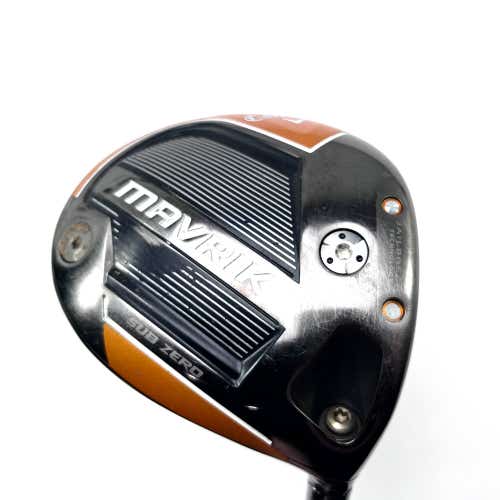 Callaway Mavrik Sub Zero Driver 10.5* Even Flow Riptide 6.0 60g Stiff RH