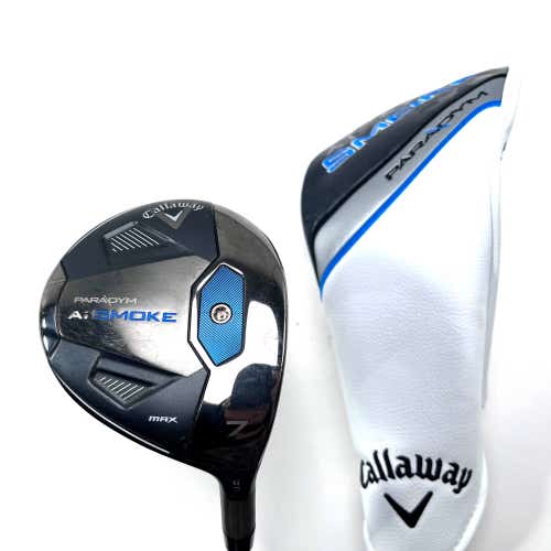 Callaway Paradym Ai Smoke Max 7 Fairway 21* Cypher Forty 4.0 40g Ladies RH HC