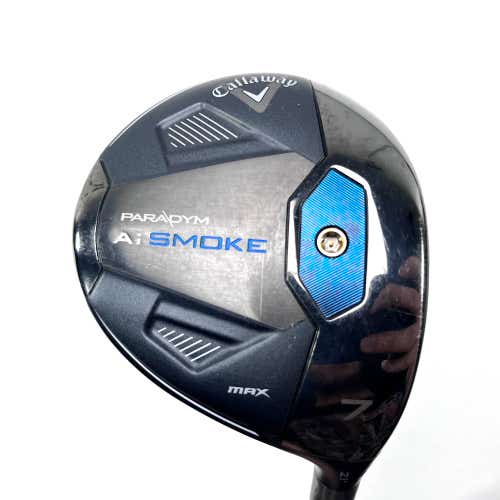Callaway Paradym Ai Smoke Max 7 Fairway Wood 21*  Cypher Fifty 5.5 Regular RH