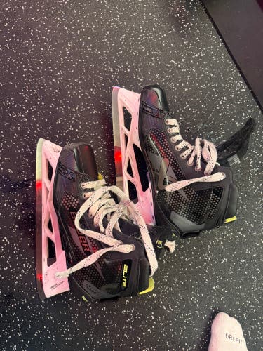 2024 Bauer Elite Hockey Goalie Skates Regular Width 10 (Used)
