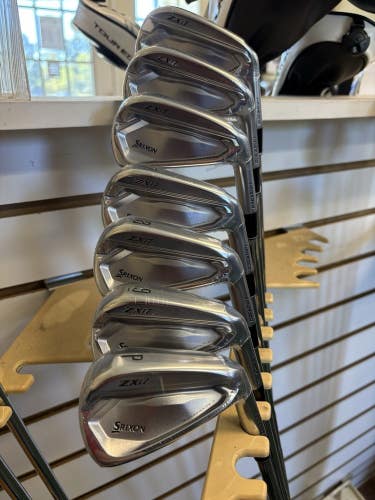 New 2026 Srixon ZXi 7 Forged Irons 4-PW W/ Dynamic Gold Mid Gold S300 Steel