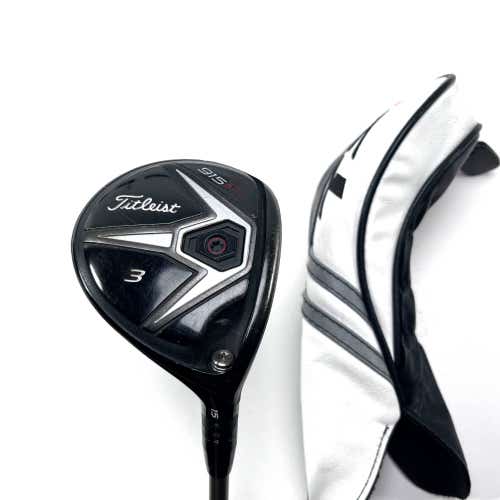 Titleist 915 FD 3 Fairway Wood 15* Mitsubishi Rayon Diamana S+70x5ct Stiff RH HC