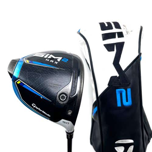 TaylorMade SIM2 MAX Driver 9* Fujikura Ventus Blue 5-S Stiff Graphite Mens RH HC