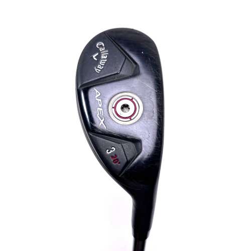 Callaway Apex 3 Hybrid 20* Mitsubishi Rayon Kuro Kage 80g Stiff Graphite Mens RH