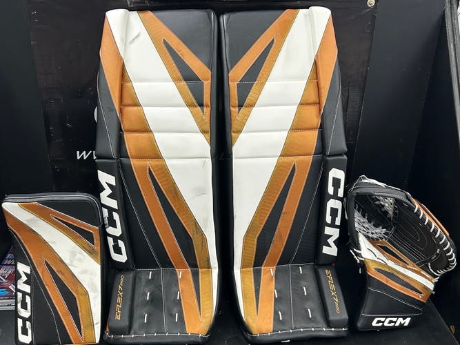 34" 2025 CCM EFlex 7 Regular Goalie Full Set (Used)