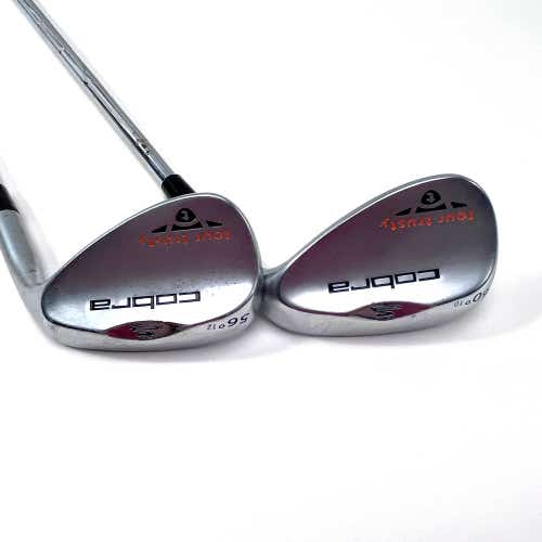 Cobra Tour Trusty Satin Wedge Set 56* 12 | 60* 10 TT DG X100 X Stiff RH