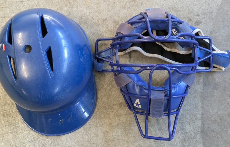 All Star Catcher's Mask and Cap (Used)