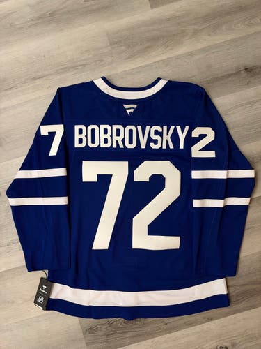 Sergei Bobrovsky #72 Toronto Maple Leafs Fanatics Premium Jersey - Size 50