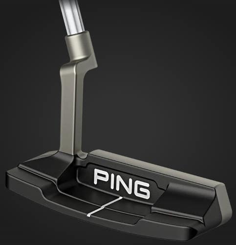 PING Scottsdale Anser 2D Blade Putter LEFT Hand 35" Inch w/ Cover LH MINT!