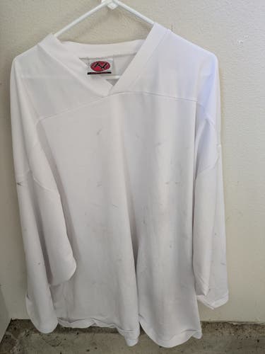 K1 XXL practice jersey - White (Used)